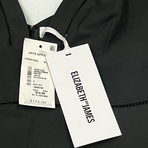 Elizabeth and James Black Dress - Picture 5 of 14